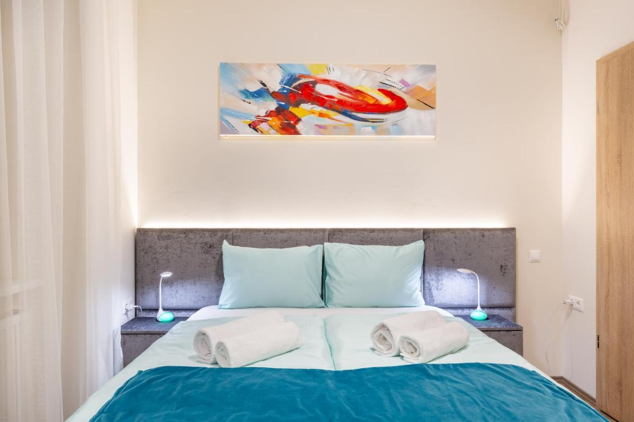 Gde Jaszai Panorama Apartment Budapest Bagian luar foto