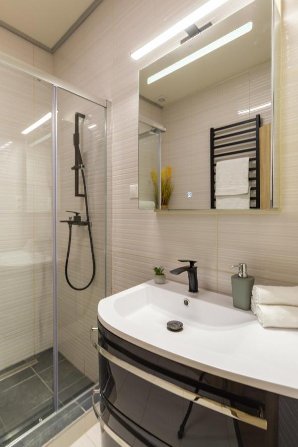 Gde Jaszai Panorama Apartment Budapest Bagian luar foto