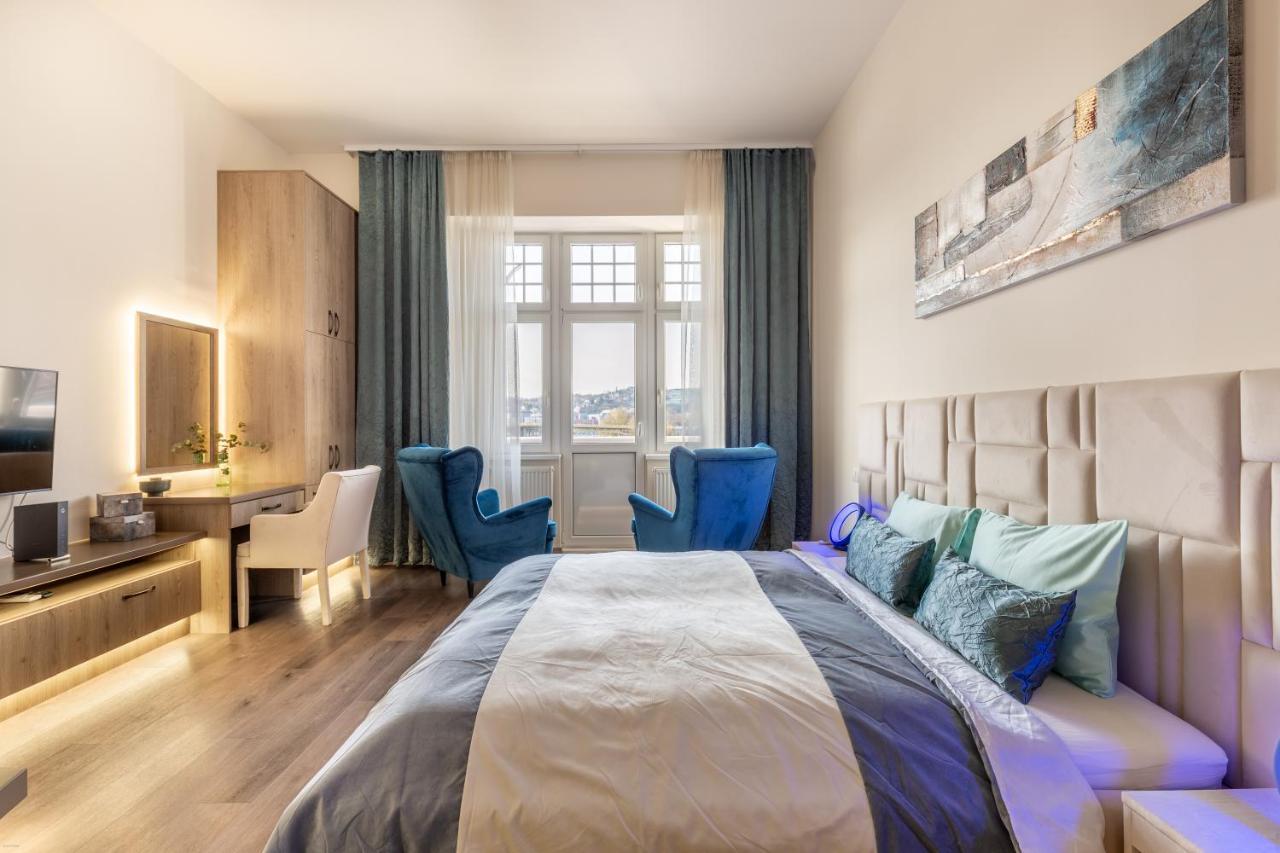 Gde Jaszai Panorama Apartment Budapest Bagian luar foto